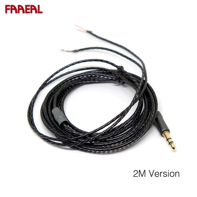 Hifi Earphone Cable For Diy Replacement 2m Audio Cable Headphone Repair  Headset Wire Diy Headphone Earphone Maintenance Wire - Earphone Accessories  - AliExpress