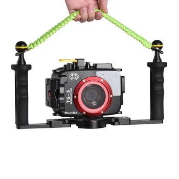 

Diving camera handle rope lanyard strap carrier housing for RX100 TG5 a7r3 d5300 xiaoyi case holder Underwater Photography