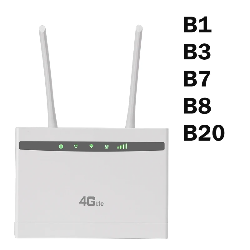 Европейский 3g 4g Роутер LTE B1 B3 B7 B8 B20 LTE усилитель сигнала 4g LTE усилитель сигнала 4g WIfi роутер со слотом для sim-карты