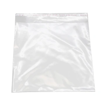 

100PCS Clear Resealable Self Adhesive Sealing Plastic Bags 16x20cm