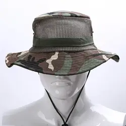 Летняя уличная Рыбацкая шляпа, джунгли, универсальная камуфляжная кепка, дышащая Кепка для альпинизма, рыбалки