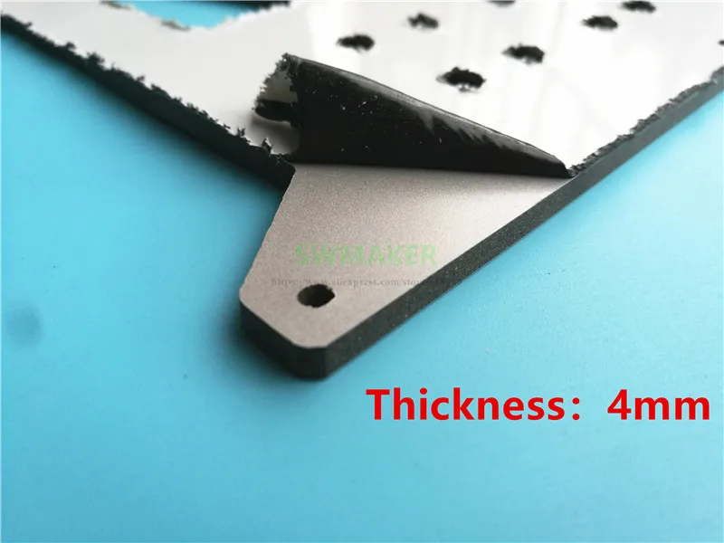 Skup Y Carriage Upgrade aluminiowa płyta kompozytowa o grubości 4mm do wyboru ekspresu, Wanhao Duplicatior i3, Anycubic i3 Mega drukarki 3D