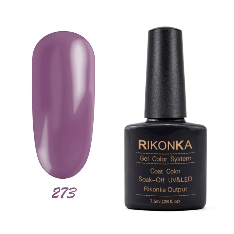 RIKONKA УФ-Гель-лак для маникюра белый Полупостоянный гель UV Vernis светодиодный Гель-лак впитывающий верхнее покрытие ногтей художественный Гель-лак для ногтей набор - Цвет: NG-273