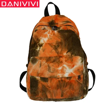 

Corduroy Women Backpack Girl Students Bags Shoulder School Travel Backpack Bandolera Mujer Bolsas Femininas Sac A Main Femme