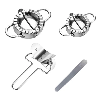 

Dumpling Maker 304 Stainless Steel Press Dumpling Ravioli Empanada Molds Pastry Pies & Cutting Tools Kitchen Accessories