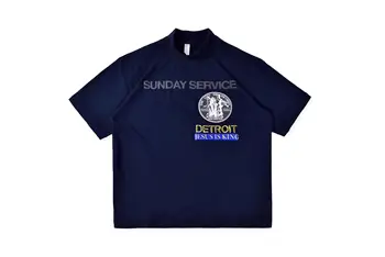

Kanye West Jesus Is King Sunday Service t Shirt Men Women 3d Foam letters 1:1 High Quality top tees Jesus Is King t Shirts