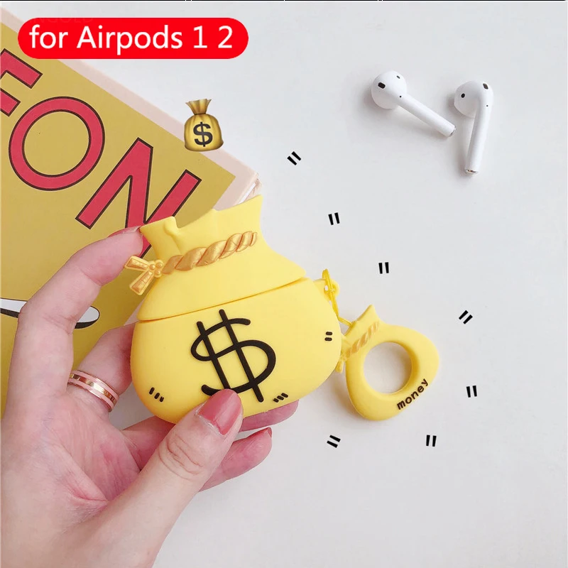 241 Для Apple Airpods чехол силиконовые милые аксессуары для мультяшных Airpods 2 Наушники коробка Беспроводная bluetooth-гарнитура защитный чехол - Цвет: 241