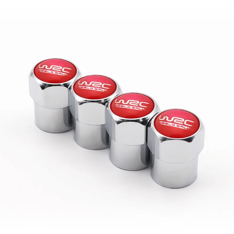 

Tire cap WRS logo auto parts exquisite and generous tire cap valve core cover suitable for rally racing car shape decoration