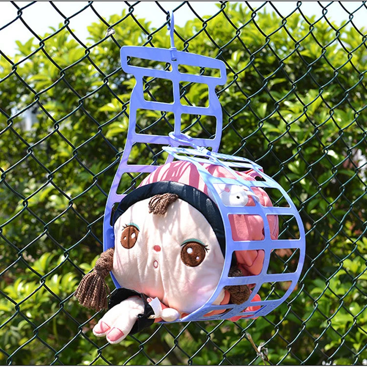 3 Colors Outdoor Pillow Hanger Rack Adjustable Pillow Drying Cushion Dry Rack Laundry Toys Dolls Multifunctional Hangers