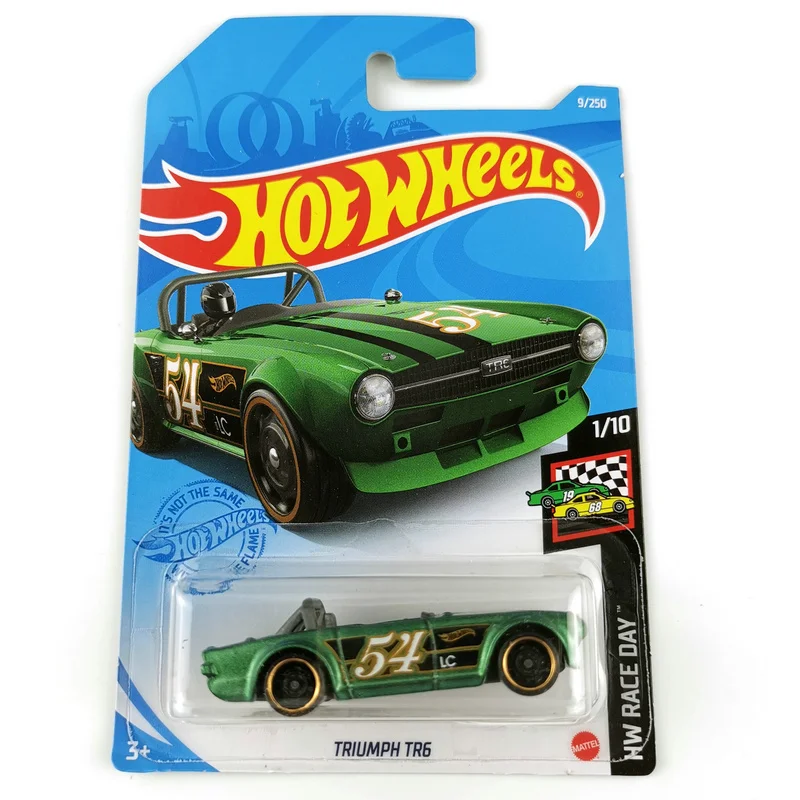 Details about   2021 Hot Wheels 9/250 TRIUMPH TR6 1/10 HW RACE DAY GREEN 
