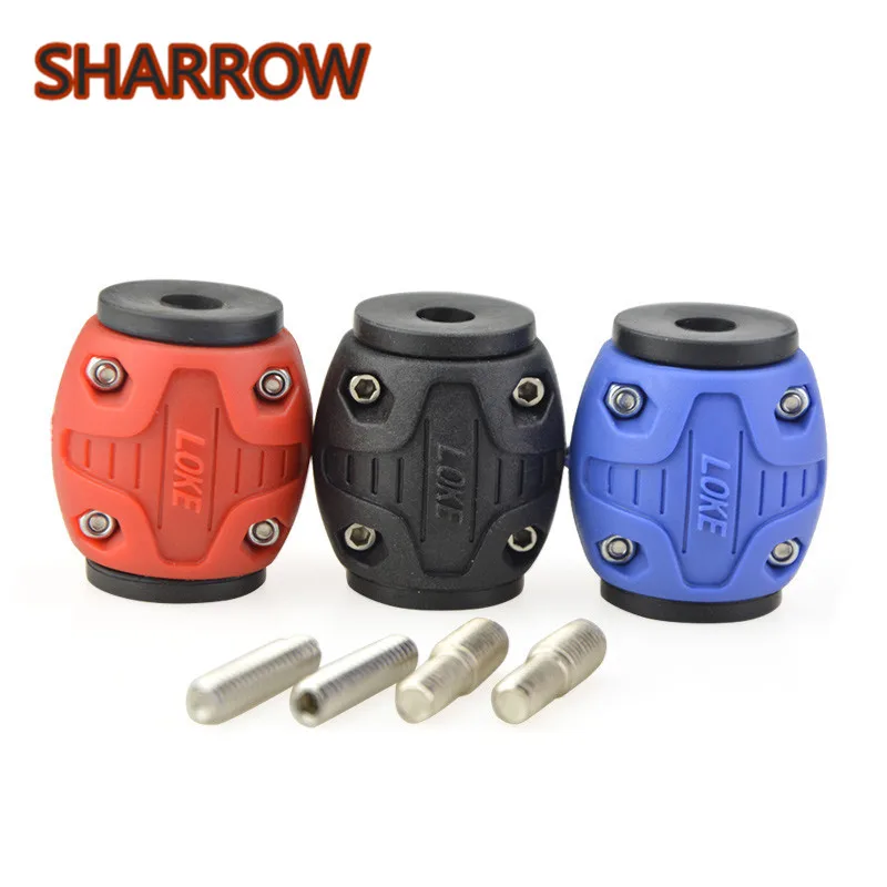 

1PC Archery Bow Stabilizer 4Screws Bow Shock Absorption Archery Balance Rod Damper For Bow Outdoor Practice Shooting Accessories