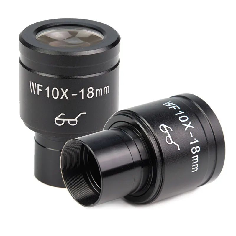 10X Wide Angle Biological Microscope Eyepiece Optical Microscope Lens 