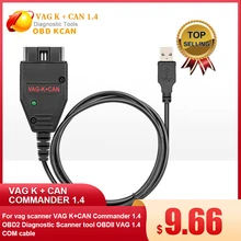 Бесплатная доставка новинка VAG K + CAN Commander полный USB интерфейс 1 4 OBD