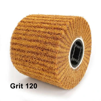 

1* Polishing Buffer Wheel 120mm 60/80/120/180/240/320/400/600Grit Wheel Brush Polishing Buffer Wheels