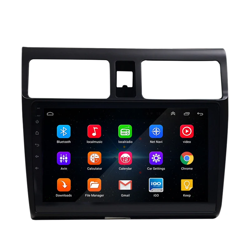 

2 Din Car Radio 9 Inch Hd Car Mp5 Multimedia Player Android 8.1 Car Radio Gps Navigation Wifi Bluetooth for Suzuki Swift 2005-20
