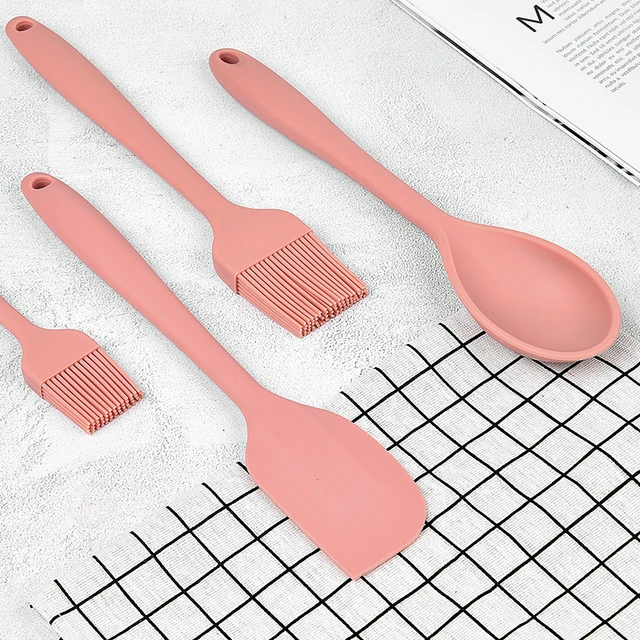 סט 4 חלקים סיליקון לאפייה PATISSERIE ורוד 2