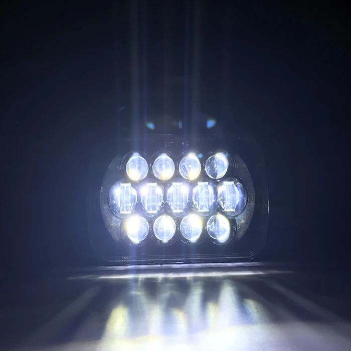 1 шт. светодиодный светильник на голову DRL 210 Вт, Прямоугольный светильник для грузовика, запчасти для автомобиля, лампа B88