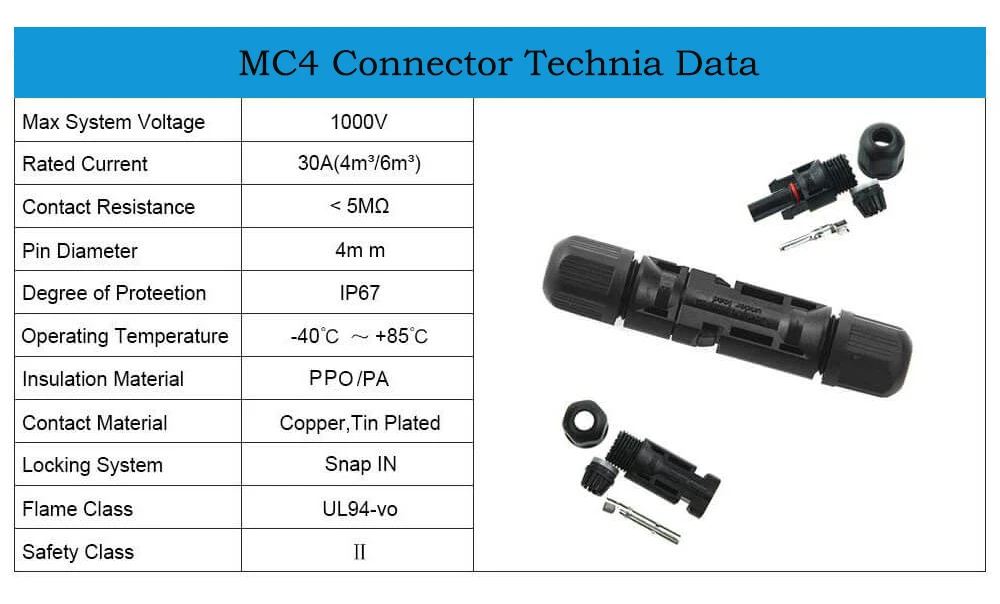 Новейший 10 пар MC4 соединитель солнечные соединители солнечная панель Мужской и Женский MC4 соединитель для солнечной системы Водонепроницаемый 1000 в