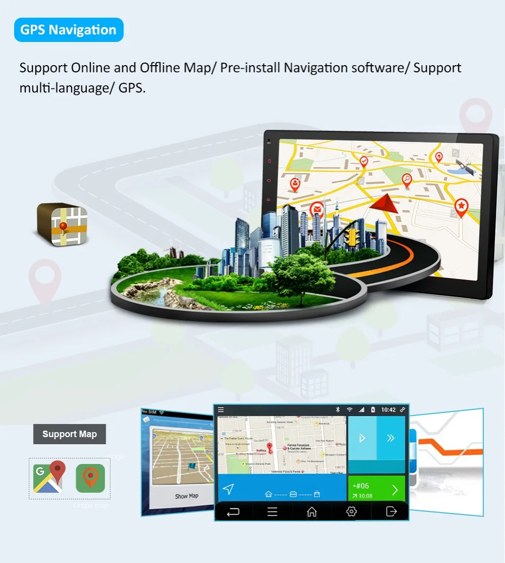 Top 10.1 inch 8 Core 2 DIN universal Android 9.0 Car Audio GPS Radio Video Player Stereo Auto BT RDS Head unit with SWC dab+ WIFI 19 Top 10.1 inch 8 Core 2 DIN universal Android 9.0 Car Audio GPS Radio Video Player Stereo Auto BT RDS Head unit with SWC dab+ WIFI 19