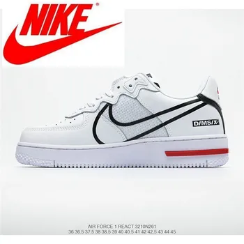 

Nike AIR FORCE 1 REACT WHITE D/MS/X React cushioning sneakers size 40-45 comfortable