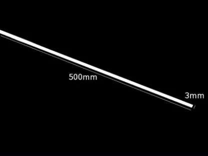 0.5-10mm White Round Stick ABS Plastic Model Toy Length 50cm Sand Table DIY Diorama Landscape Architecture Trains 11