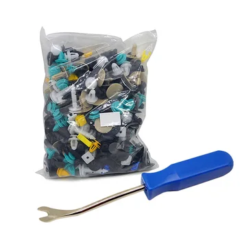 

Hot New Vehicle Bumper Clips 500Pcs Universal Mixed Retainer Fastener Rivet Door Panel Fender Liner