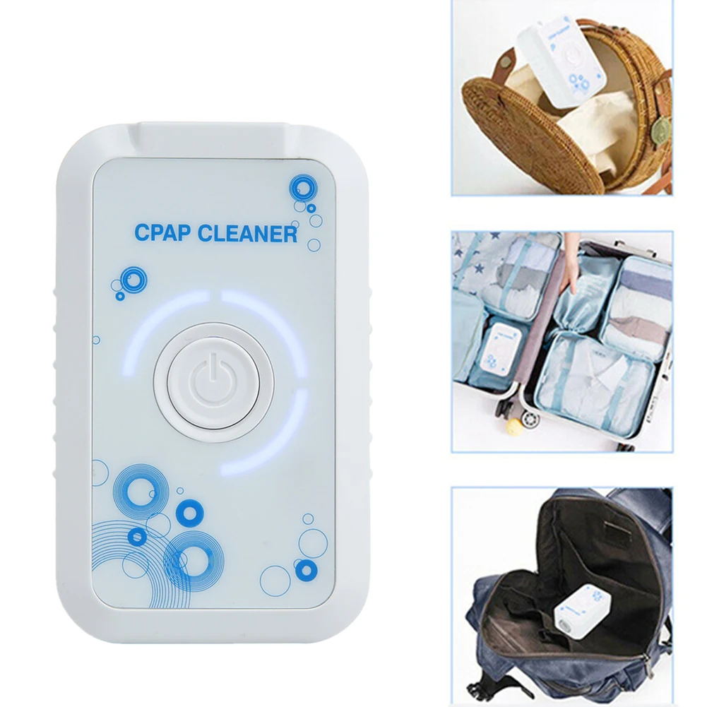 

CPAP Sterilizer Anti Snoring Sleep Apnea Portable Home Sanitizer Air Clean Ventilator Ozone Disinfector USB Charging Purifier