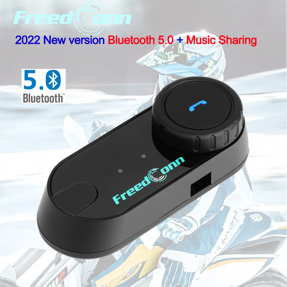 New Version Freedconn Vb Motorcycle Bluetooth 5.0 Helmet
