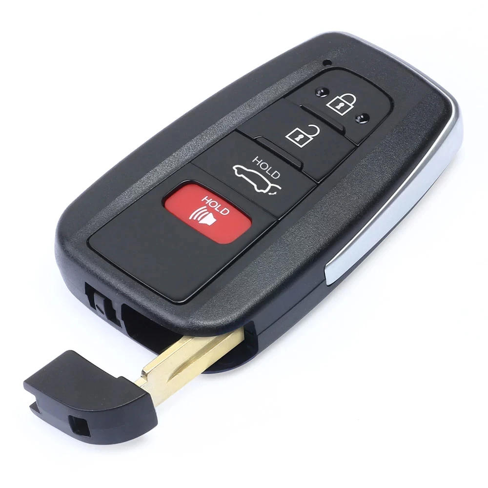 Запасной смарт ключ KEYECU с 4 кнопками 314 3 МГц 8 А чип брелок для Toyota RAV4 2019 2020 FCC ID: HYQ14FBC
