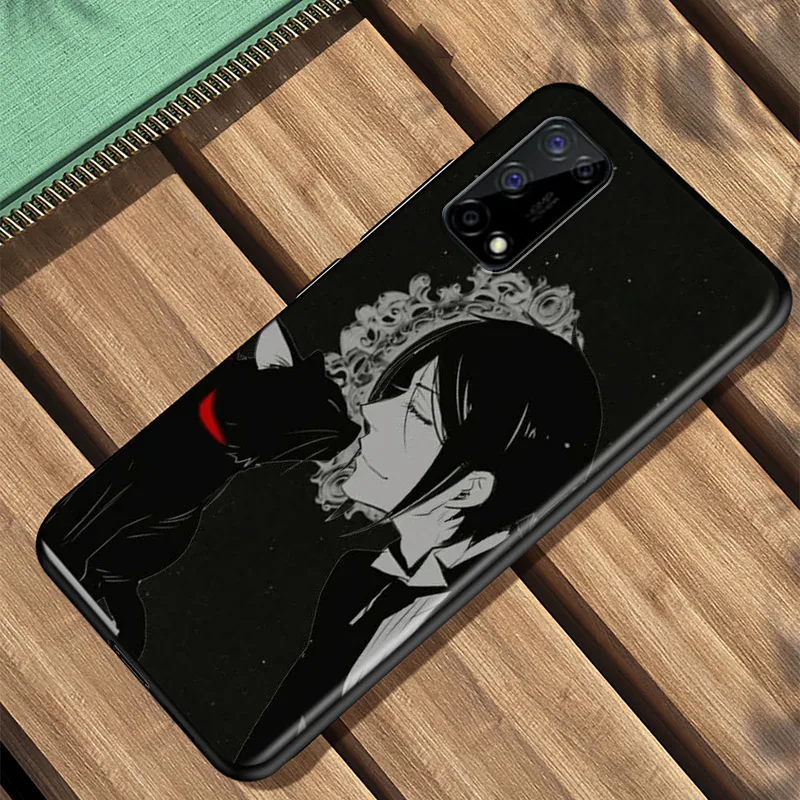 Anime Butler For OPPO A5 A9 A11X A1K A12 A12E A31 A32 A52 A53 A72 A73 A93 A94 AX7 Pro Soft Phone Case