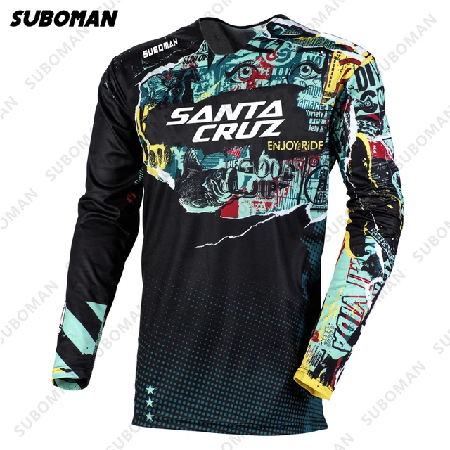 efterår Abnorm Jolly Santa Cruz Poc Moto Jersey Downhill Mountain Bike Clothing Mtb Jersey Bicycle  T-shirt Dh Cycling Shirts Offroad Motocross Wear - Cycling Jerseys -  AliExpress