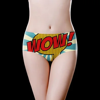 

WOW 2020 Gril's Viscose Breathable Seemless Medium Waist Knicker Dropship