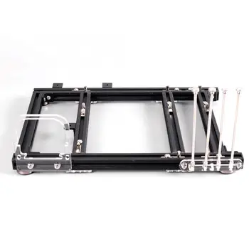 

DIY PC Case Open Frame Design 20x20 Aluminum Alloy M-ATX Computer Case Overclocking Test Platform Heat Dissipation