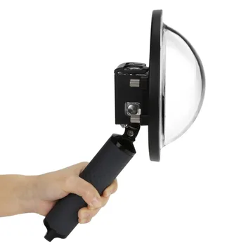 

Underwater Dome Part For GoPro Hero 5/6/7, Diving/Snorkeling Photography Parts With Float Grip And Waterproof Case