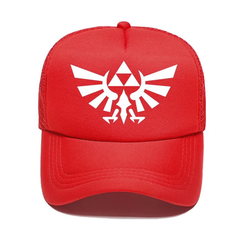 Zelda бейсболка забавная мужская шапка Повседневная легенда zelda колпачок отскока Стильная кепка из воздухопроницаемой сетки для женщин - Цвет: color4
