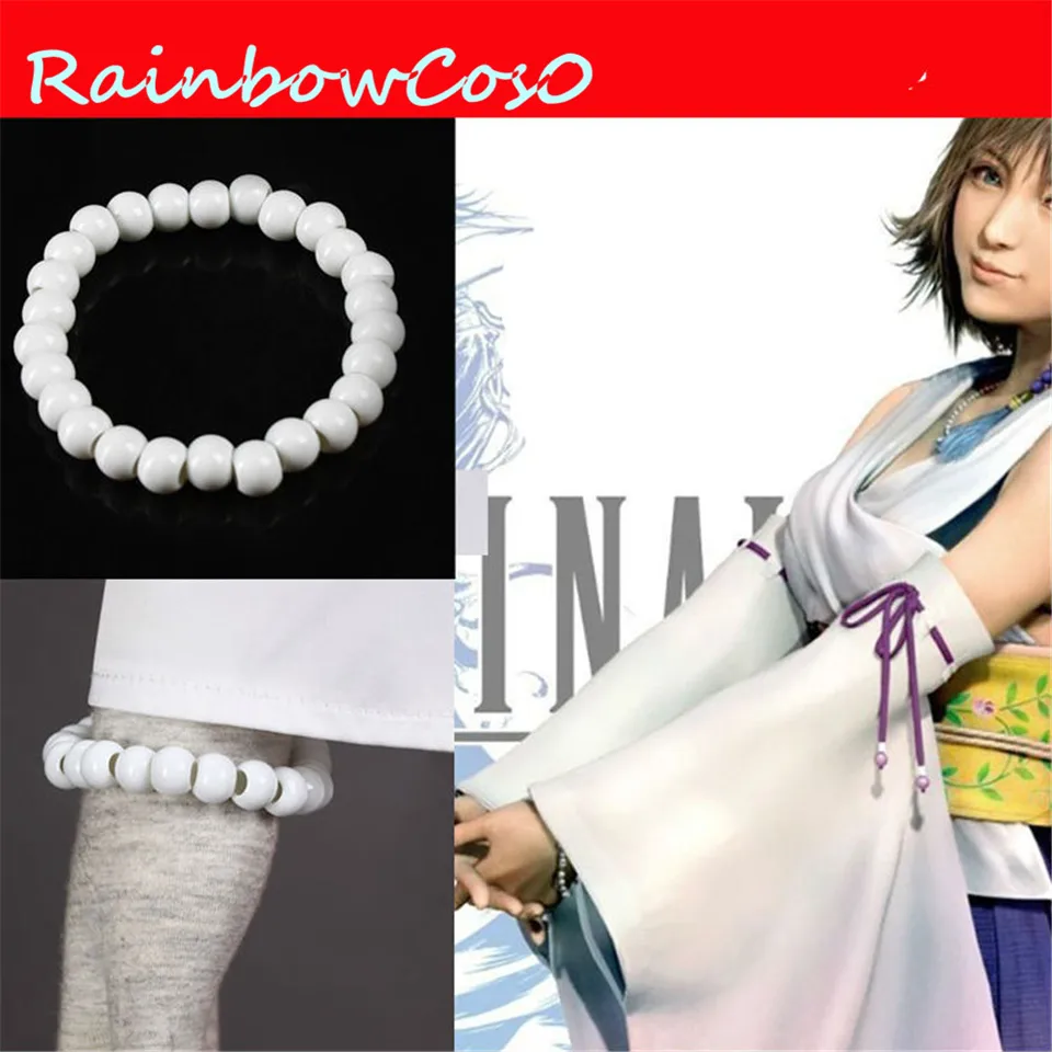 Rainbowcos0 送料無料コスプレ小道具ファイナルファンタジー X Ffx Ff10 ユウナブレスレットアニメハロウィン 衣装小道具 Aliexpress