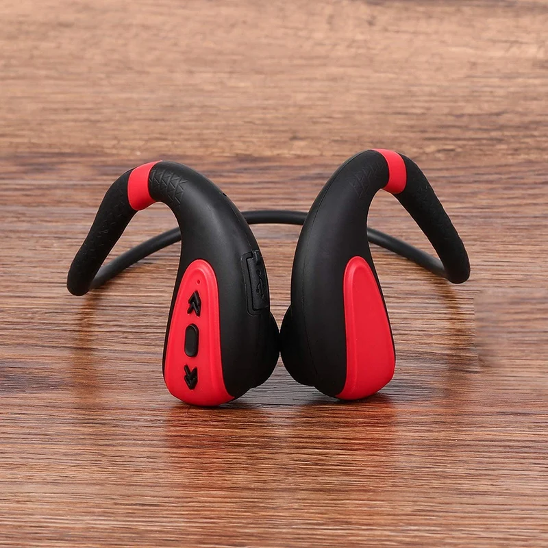 Earphones Bluetooth Wireless Q1 Bone Conduction Headphones Ipx8 Waterproof Mp3 Music Player Earphones Swimming Diving