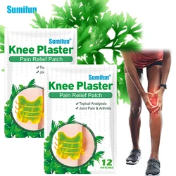 12/24/36Pc Sumifun Knee Relief Pain Plaster Wormwood Essence Self-heating Medical Patch Rheumatism Arthritis Sticker Joint Patch