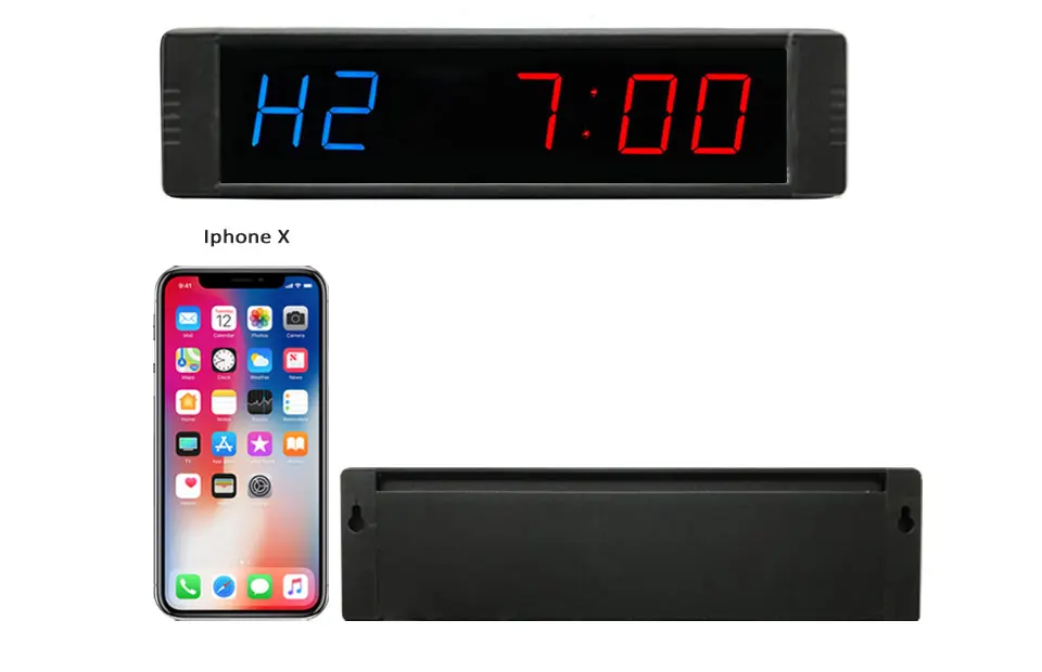 LED stopwatch gym timer clock 3