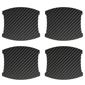 

4Pcs Car Door Handle Insert Cover Anti Scratch Guard Paint Protector Compatible for -A1