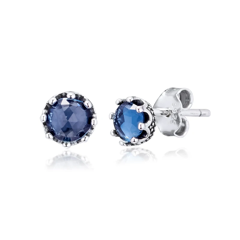 Fashion-Female-Blue-Sparkling-Crown-Stud-Earrings-Sterling-Silver-Jewelry-Earrings-For-Woman-Party-Jewelry-Making (4)