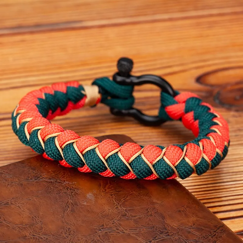 D Shape Survival Bracelet