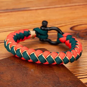 D Shape Survival Bracelet
