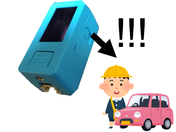 Detecting Object for Vehicle Blind Spot by M5StickV