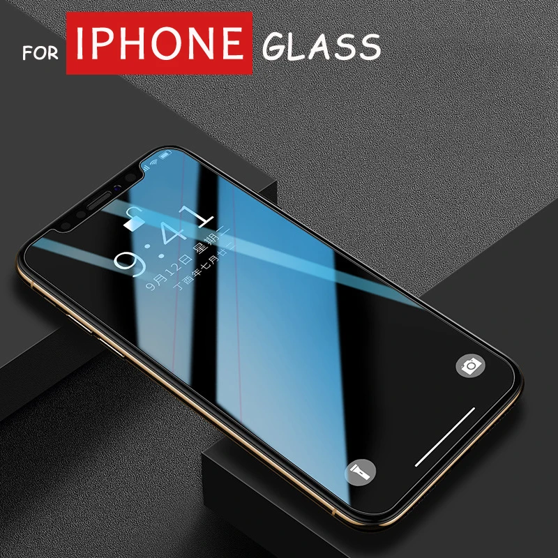 2Pcs Tempered Glass for Apple iPhone 11 Pro Screen Protector Phone Protection Film Max | Мобильные телефоны и аксессуары