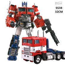 Transformation SS38 OP Commander Oversize 32CM Weijiang Enlarge Rise Of The God Of War Alloy Version Action Figure Robot Toys