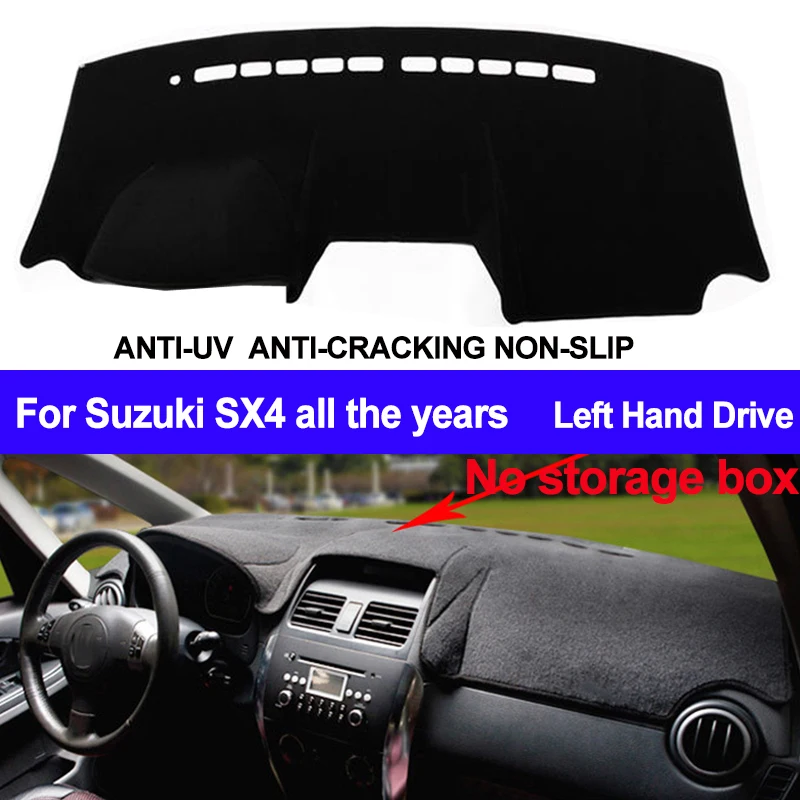 TAIJS-Car-Dashboard-Cover-For-Suzuki-SX4-All-The-Years-No-Storage-Box-Dash-Mat-Dash