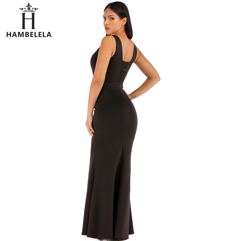 HAMBELELA Summer Rayon Bandage Dress 2020 New Arrival Mesh Insert Women Bandage Dress Elegant Party Night Club Bodycon Dress (4)