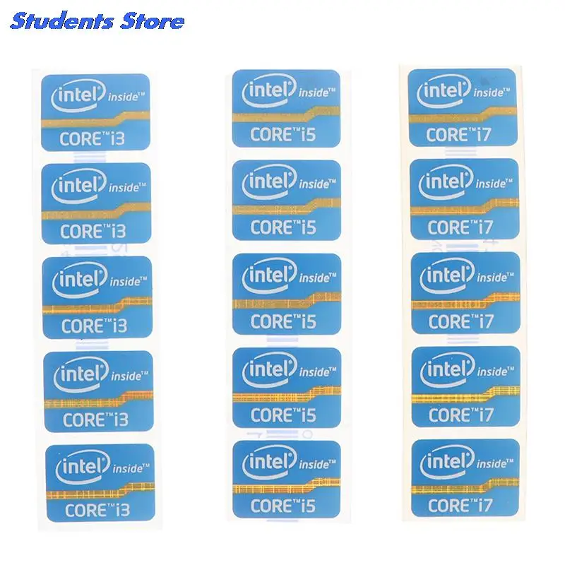 New Ultrabook Prestaties Label Sticker Laptop Logo Intel Core Vier-Generatie I3 I5 I7 | Канцтовары для офиса и дома