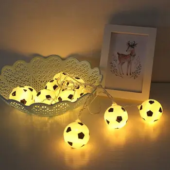 

Fairy String Light Fairy String Fairy Light Romantic Super Bright Durable 10LED Football Warm White Xmas Decor Festival Outdoor